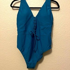 Teal One Piece Swimsuit